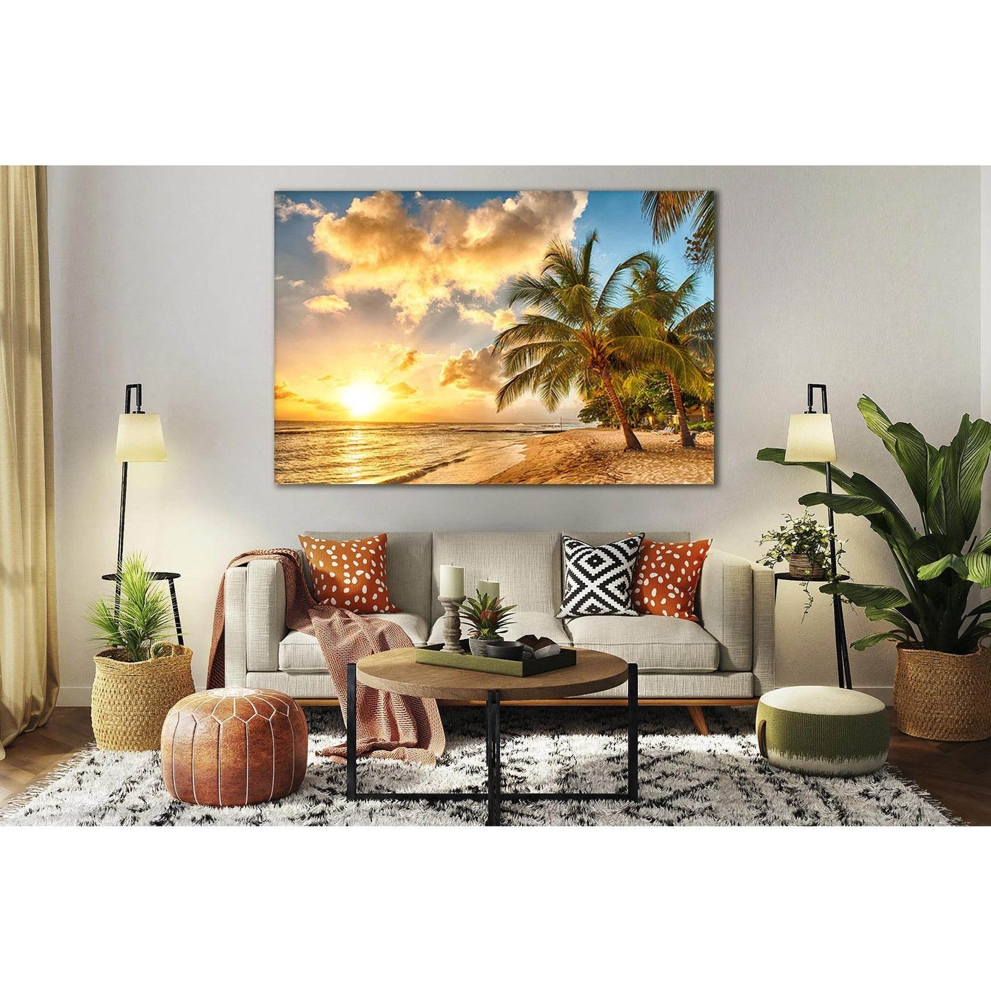 Tropics Coast Sunset №SL231 Ready to Hang Canvas PrintCanvas art arrives ready to hang, with hanging accessories included and no additional framing required. Every canvas print is hand-crafted, made on-demand at our workshop and expertly stretched around