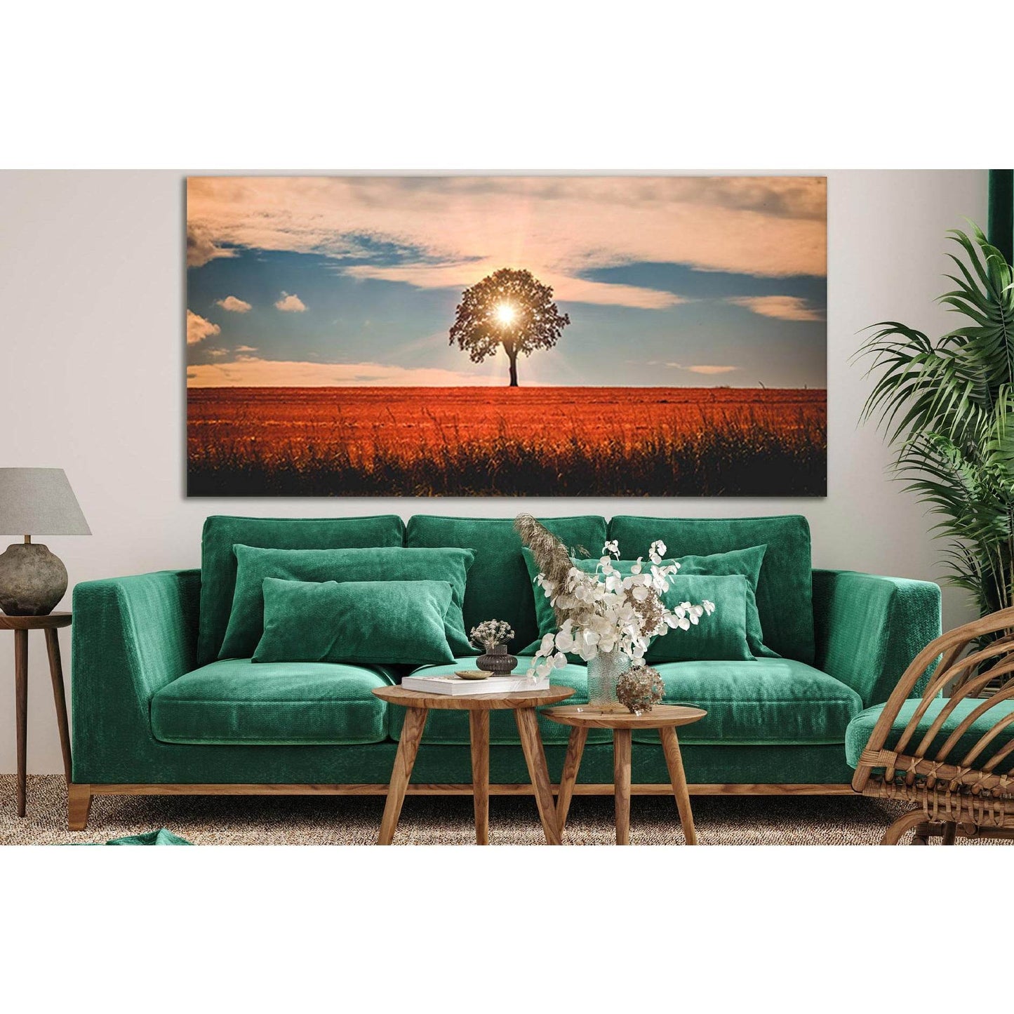 Tree In The Sunbeams №SL821 Ready to Hang Canvas PrintCanvas art arrives ready to hang, with hanging accessories included and no additional framing required. Every canvas print is hand-crafted, made on-demand at our workshop and expertly stretched around