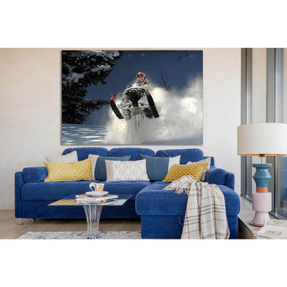 Winter Snowmobile Competition №SL931 Ready to Hang Canvas PrintCanvas art arrives ready to hang, with hanging accessories included and no additional framing required. Every canvas print is hand-crafted, made on-demand at our workshop and expertly stretche