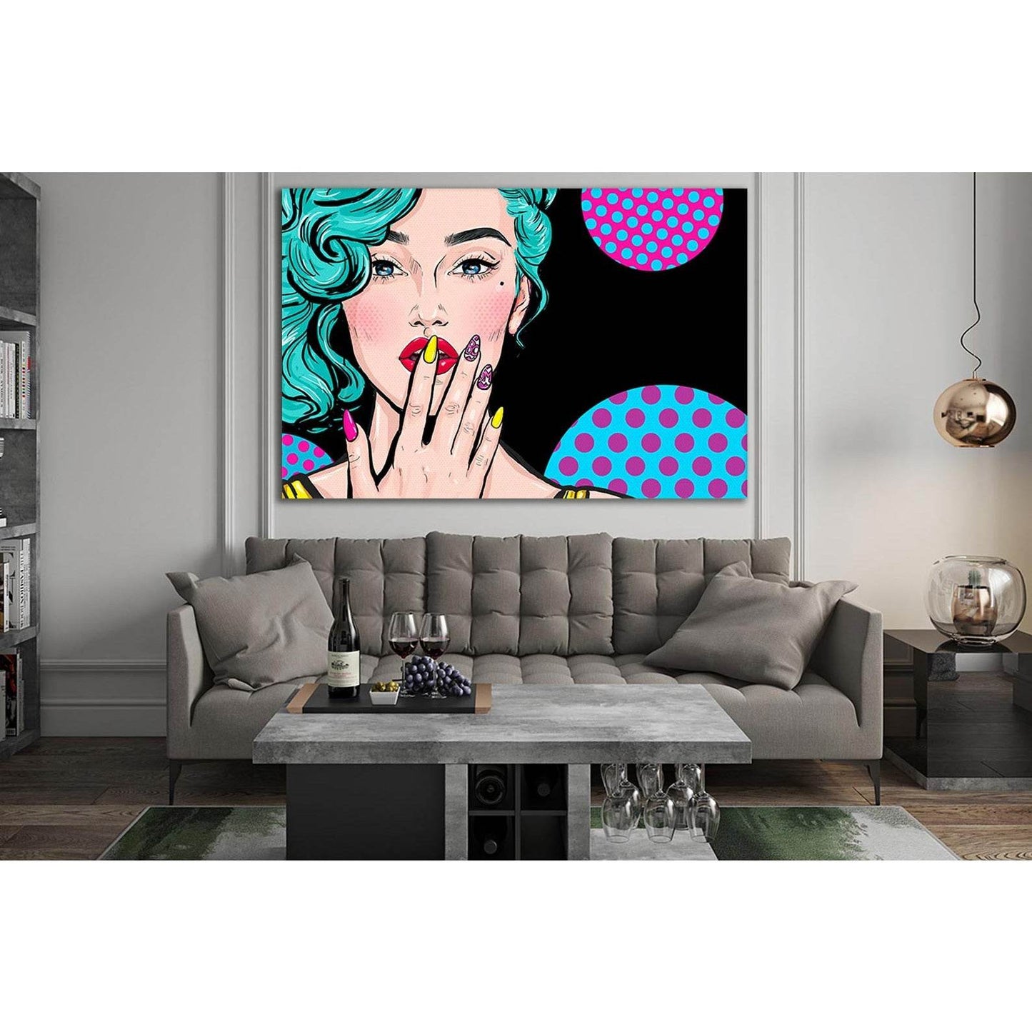 Fashion Illustration Of A Girl Pop Art №SL548 Ready to Hang Canvas PrintCanvas art arrives ready to hang, with hanging accessories included and no additional framing required. Every canvas print is hand-crafted, made on-demand at our workshop and expertly