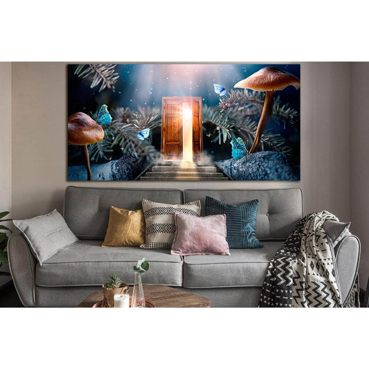 Magical Open Secret Door №SL1265 Ready to Hang Canvas PrintCanvas art arrives ready to hang, with hanging accessories included and no additional framing required. Every canvas print is hand-crafted, made on-demand at our workshop and expertly stretched ar