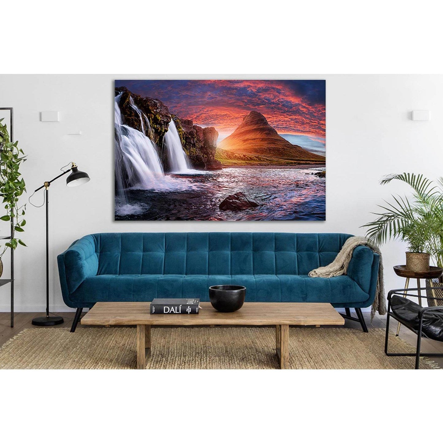 Kirkjufell Waterfalls And Dramatic Sky №SL482 Ready to Hang Canvas PrintCanvas art arrives ready to hang, with hanging accessories included and no additional framing required. Every canvas print is hand-crafted, made on-demand at our workshop and expertly