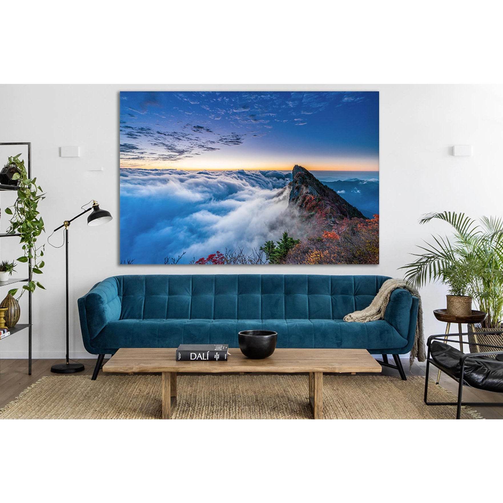 Mountain Peak In The Clouds №SL629 Ready to Hang Canvas PrintCanvas art arrives ready to hang, with hanging accessories included and no additional framing required. Every canvas print is hand-crafted, made on-demand at our workshop and expertly stretched