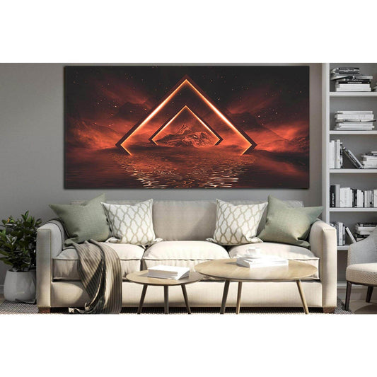 Fantasy Night Landscape №SL1215 Ready to Hang Canvas PrintCanvas art arrives ready to hang, with hanging accessories included and no additional framing required. Every canvas print is hand-crafted, made on-demand at our workshop and expertly stretched aro