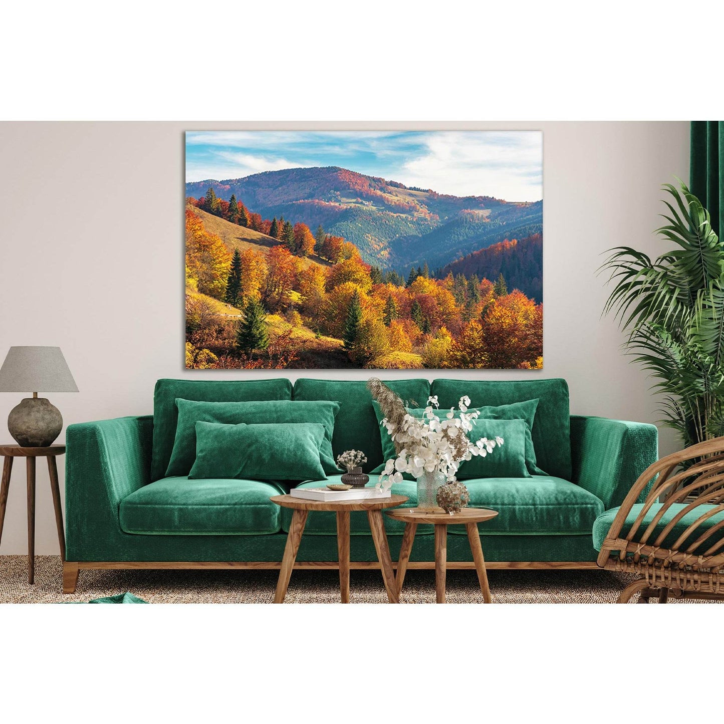 Autumn Afternoon In Mountains №SL652 Ready to Hang Canvas PrintCanvas art arrives ready to hang, with hanging accessories included and no additional framing required. Every canvas print is hand-crafted, made on-demand at our workshop and expertly stretche