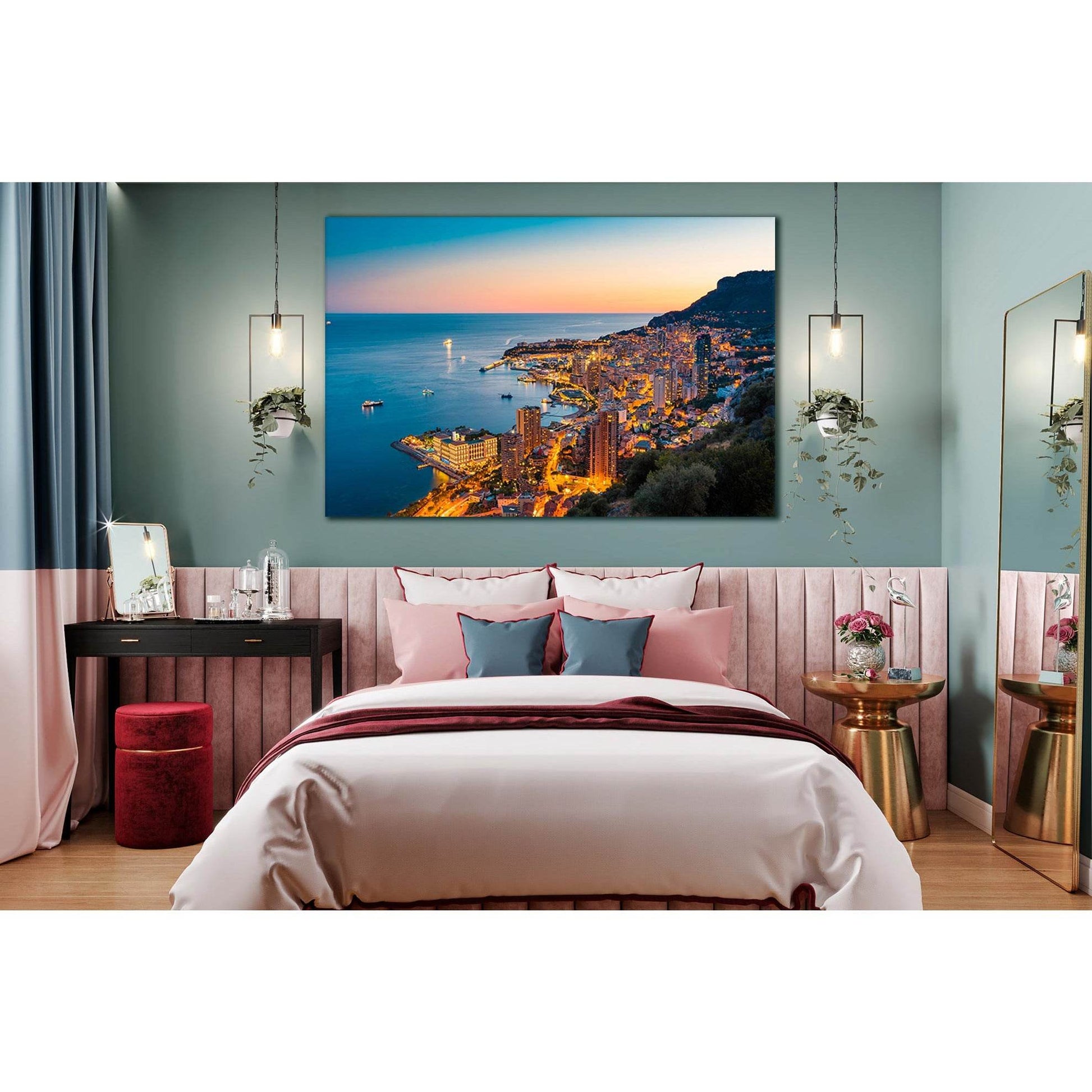 Coast City Sunset №SL224 Ready to Hang Canvas PrintCanvas art arrives ready to hang, with hanging accessories included and no additional framing required. Every canvas print is hand-crafted, made on-demand at our workshop and expertly stretched around 100