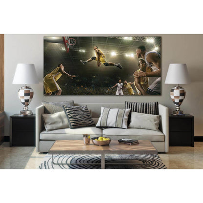 Basketball Player Jump №SL912 Ready to Hang Canvas PrintCanvas art arrives ready to hang, with hanging accessories included and no additional framing required. Every canvas print is hand-crafted, made on-demand at our workshop and expertly stretched aroun