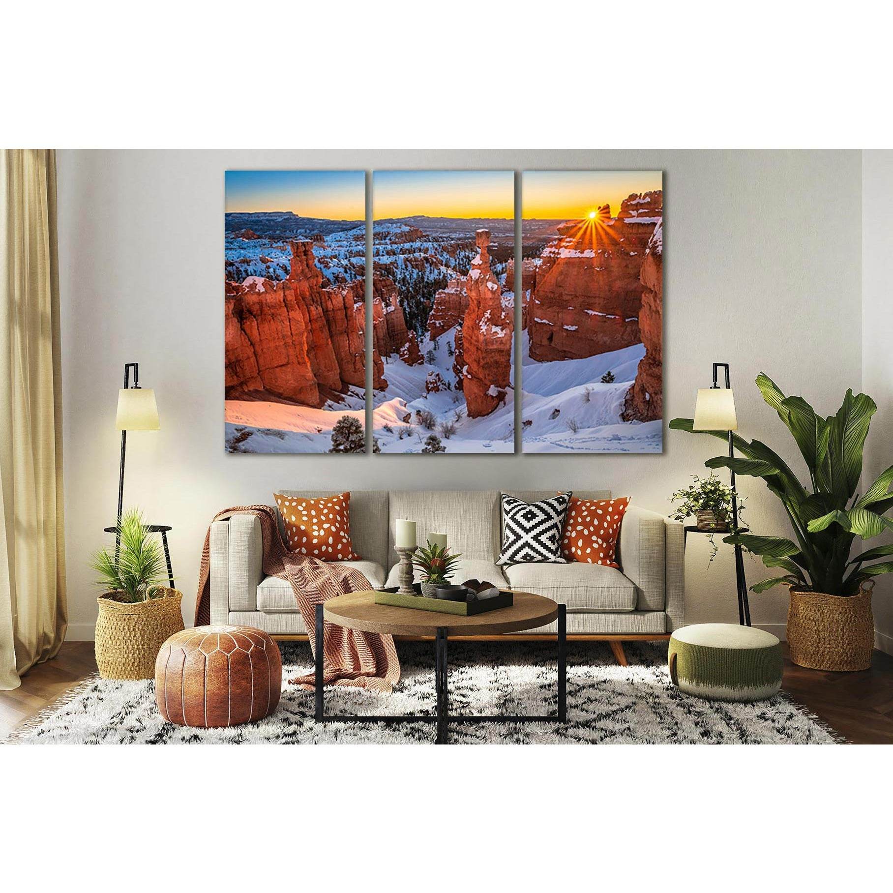 Bryce Canyon At Sunset №SL220 Ready to Hang Canvas PrintCanvas art arrives ready to hang, with hanging accessories included and no additional framing required. Every canvas print is hand-crafted, made on-demand at our workshop and expertly stretched aroun