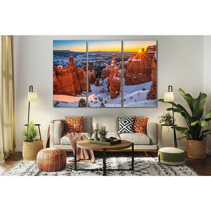 Bryce Canyon At Sunset №SL220 Ready to Hang Canvas PrintCanvas art arrives ready to hang, with hanging accessories included and no additional framing required. Every canvas print is hand-crafted, made on-demand at our workshop and expertly stretched aroun