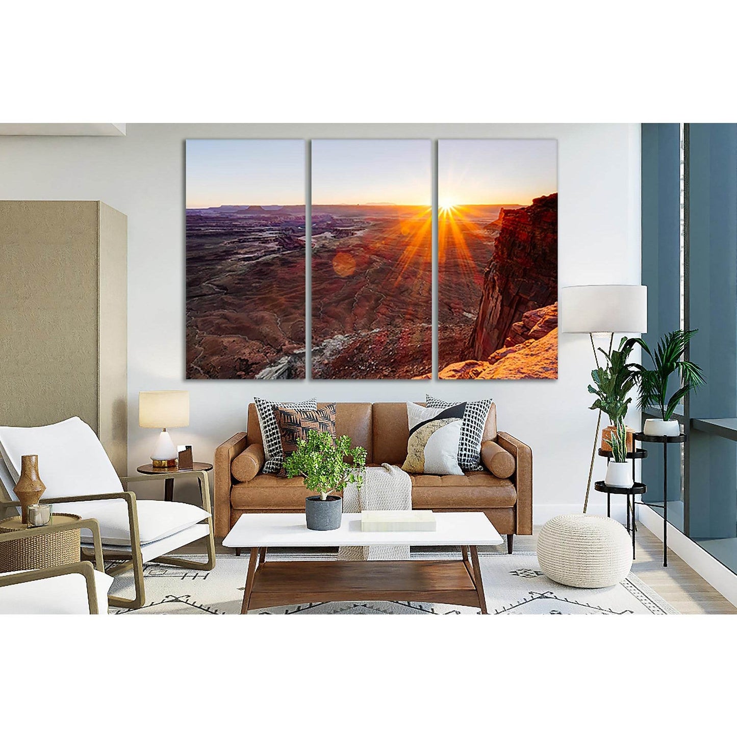 Fiery Sunset In The Desert №SL274 Ready to Hang Canvas PrintCanvas art arrives ready to hang, with hanging accessories included and no additional framing required. Every canvas print is hand-crafted, made on-demand at our workshop and expertly stretched a