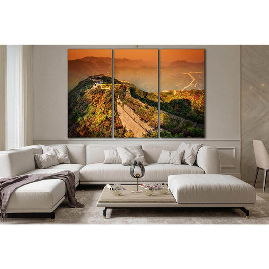 Great Wall Of China Dawn №SL222 Ready to Hang Canvas PrintCanvas art arrives ready to hang, with hanging accessories included and no additional framing required. Every canvas print is hand-crafted, made on-demand at our workshop and expertly stretched aro