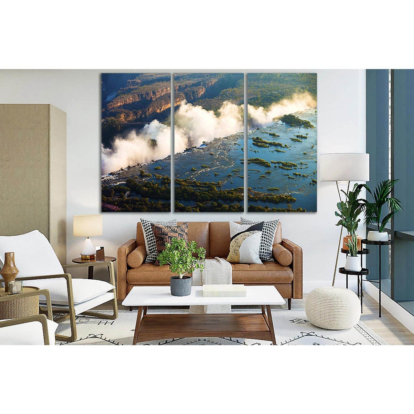 Rivers Zimbabwe Victoria Falls №SL490 Ready to Hang Canvas PrintCanvas art arrives ready to hang, with hanging accessories included and no additional framing required. Every canvas print is hand-crafted, made on-demand at our workshop and expertly stretch