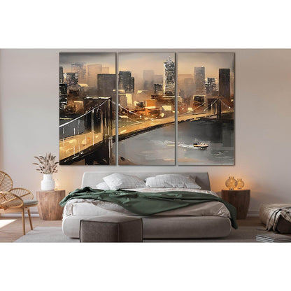 Oil Painting On Canvas New York №SL583 Ready to Hang Canvas PrintCanvas art arrives ready to hang, with hanging accessories included and no additional framing required. Every canvas print is hand-crafted, made on-demand at our workshop and expertly stretc