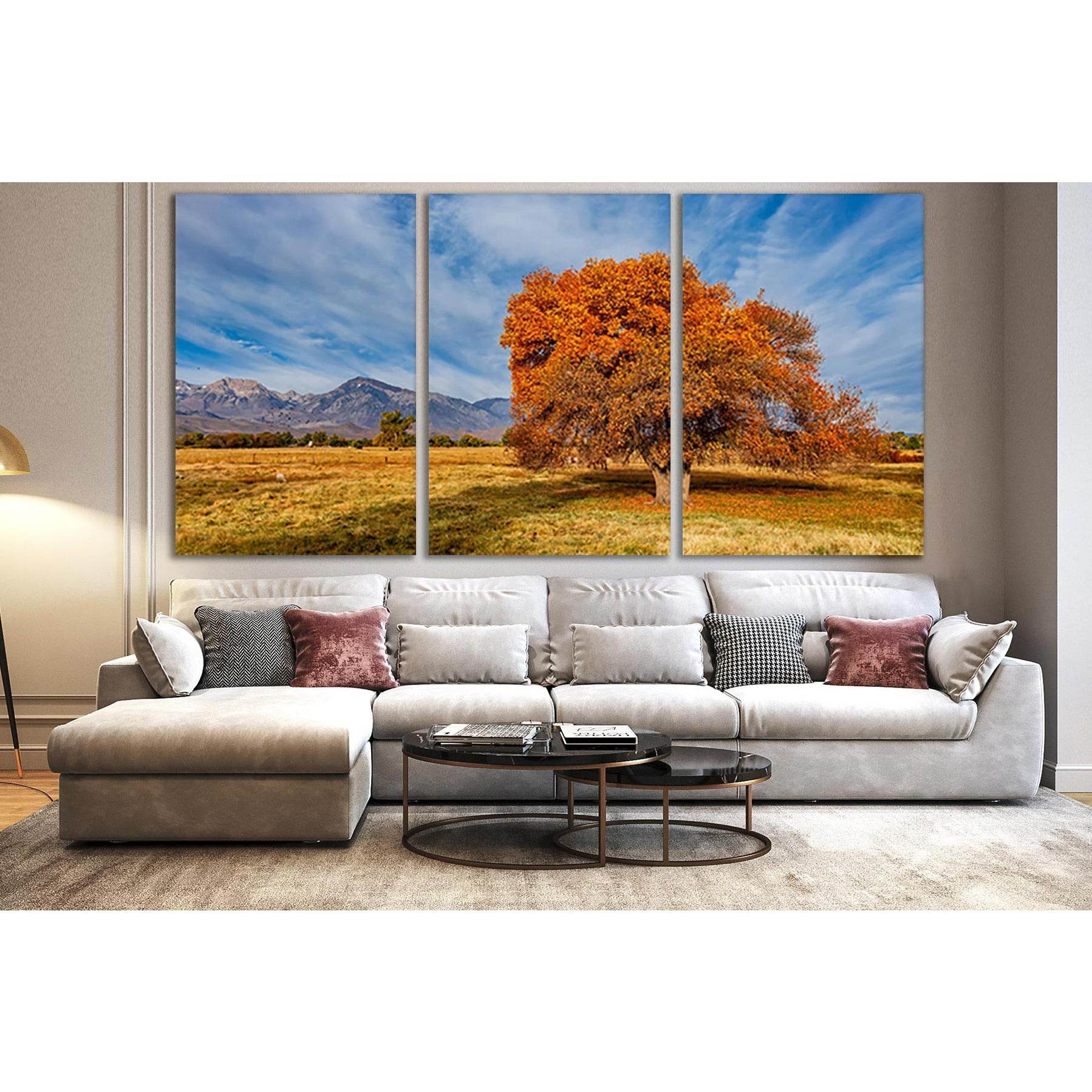 Tree In Sierra Trailer Park №SL813 Ready to Hang Canvas PrintCanvas art arrives ready to hang, with hanging accessories included and no additional framing required. Every canvas print is hand-crafted, made on-demand at our workshop and expertly stretched