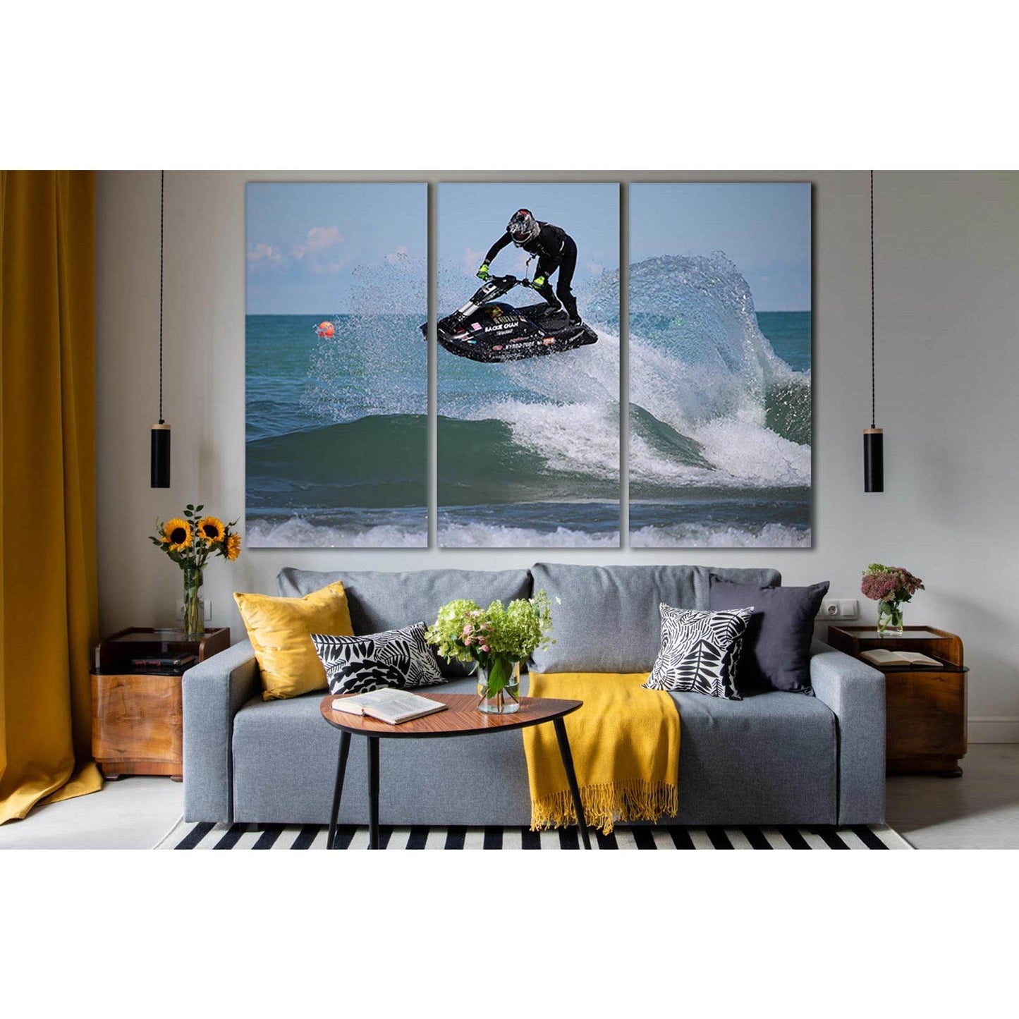 Sport Water Motorcycle №SL902 Ready to Hang Canvas PrintCanvas art arrives ready to hang, with hanging accessories included and no additional framing required. Every canvas print is hand-crafted, made on-demand at our workshop and expertly stretched aroun