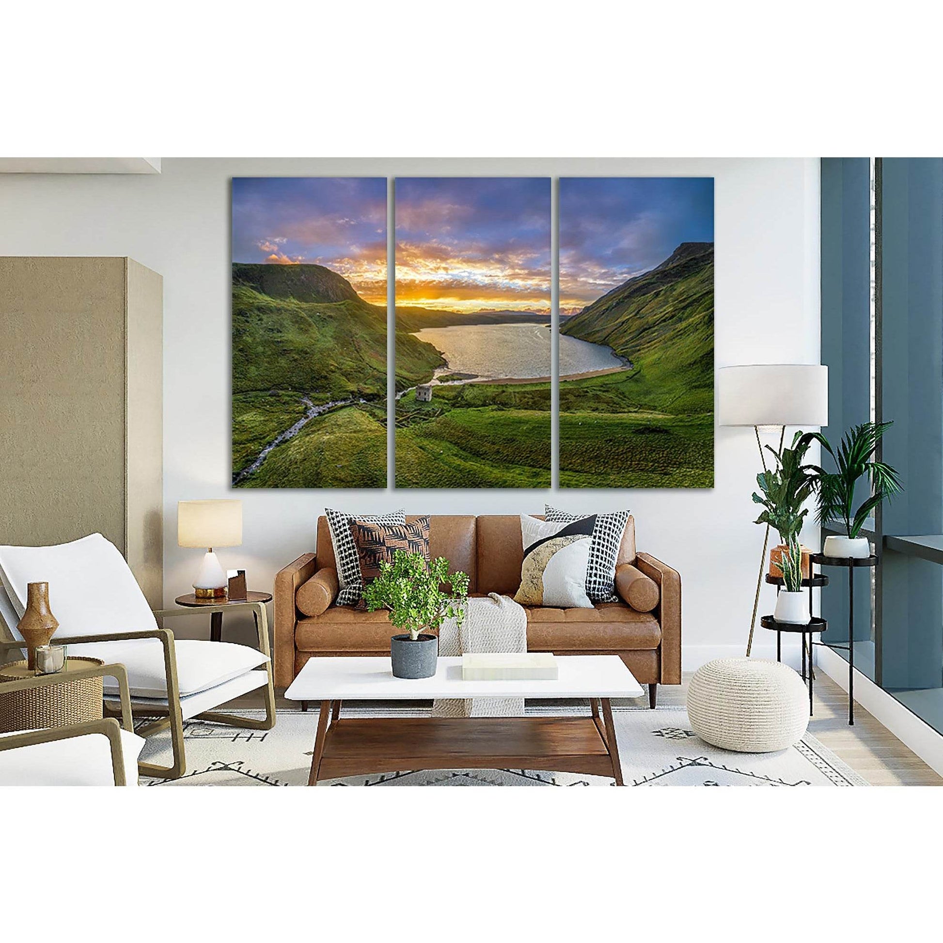 Ireland Altan Lake Dawn №SL209 Ready to Hang Canvas PrintCanvas art arrives ready to hang, with hanging accessories included and no additional framing required. Every canvas print is hand-crafted, made on-demand at our workshop and expertly stretched arou