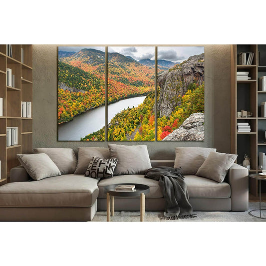 Adirondack Mountains Autumn №SL1475 Ready to Hang Canvas PrintCanvas art arrives ready to hang, with hanging accessories included and no additional framing required. Every canvas print is hand-crafted, made on-demand at our workshop and expertly stretched