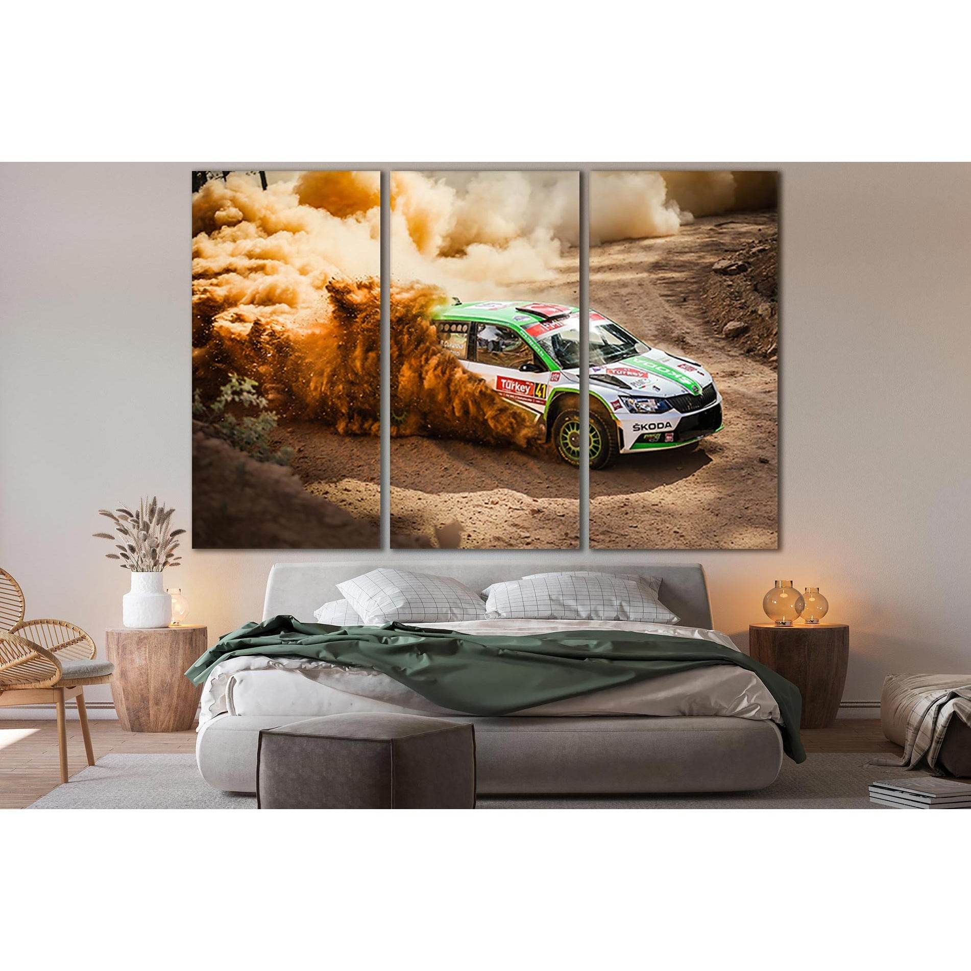 Sports Car Goes Into A Turn №SL763 Ready to Hang Canvas PrintCanvas art arrives ready to hang, with hanging accessories included and no additional framing required. Every canvas print is hand-crafted, made on-demand at our workshop and expertly stretched