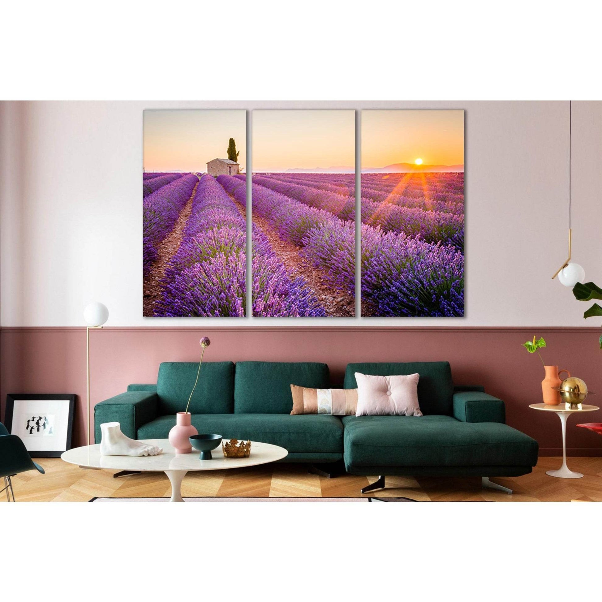 Beautiful Lavender Field №SL218 Ready to Hang Canvas PrintCanvas art arrives ready to hang, with hanging accessories included and no additional framing required. Every canvas print is hand-crafted, made on-demand at our workshop and expertly stretched aro