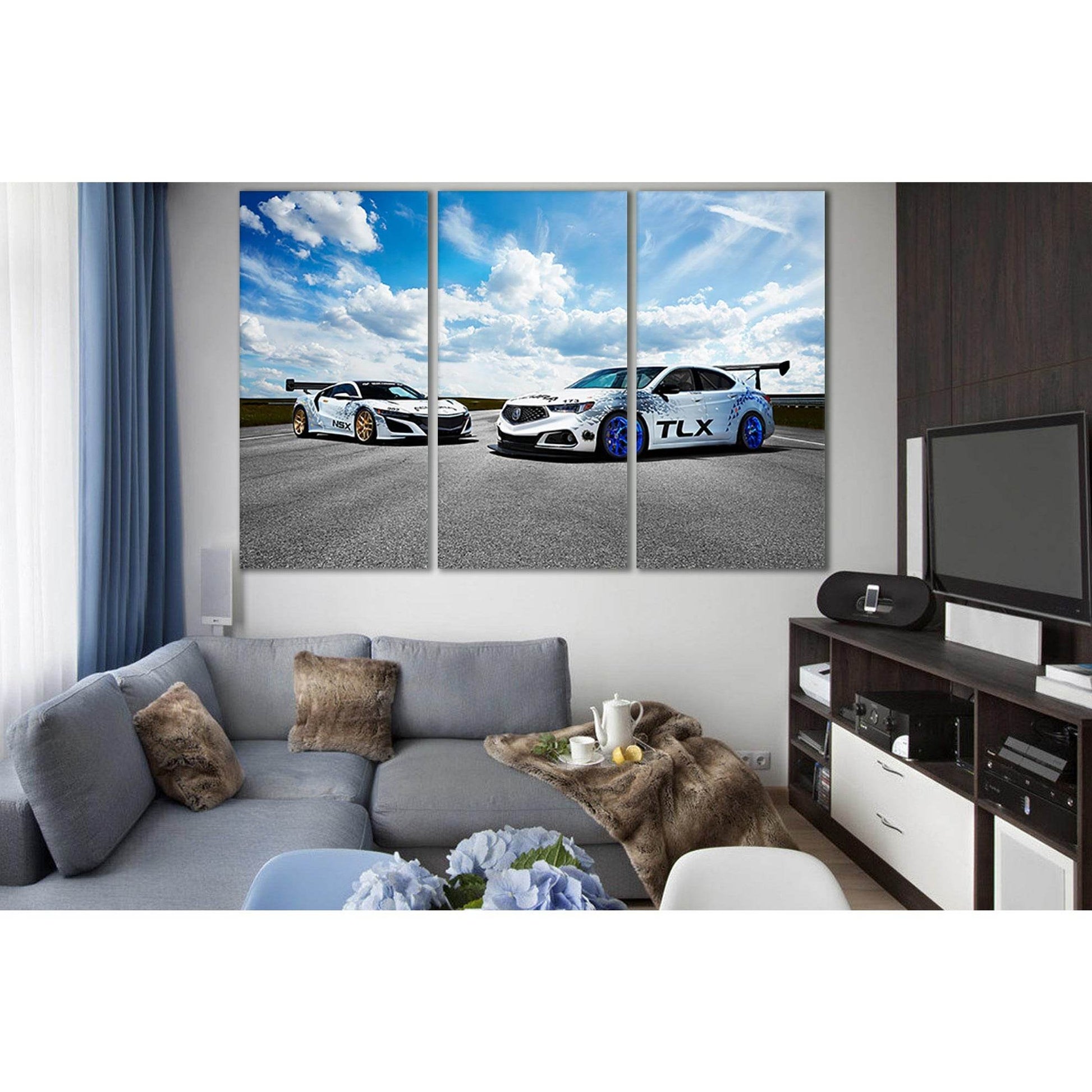 Two Sports Cars On The Road №SL919 Ready to Hang Canvas PrintCanvas art arrives ready to hang, with hanging accessories included and no additional framing required. Every canvas print is hand-crafted, made on-demand at our workshop and expertly stretched