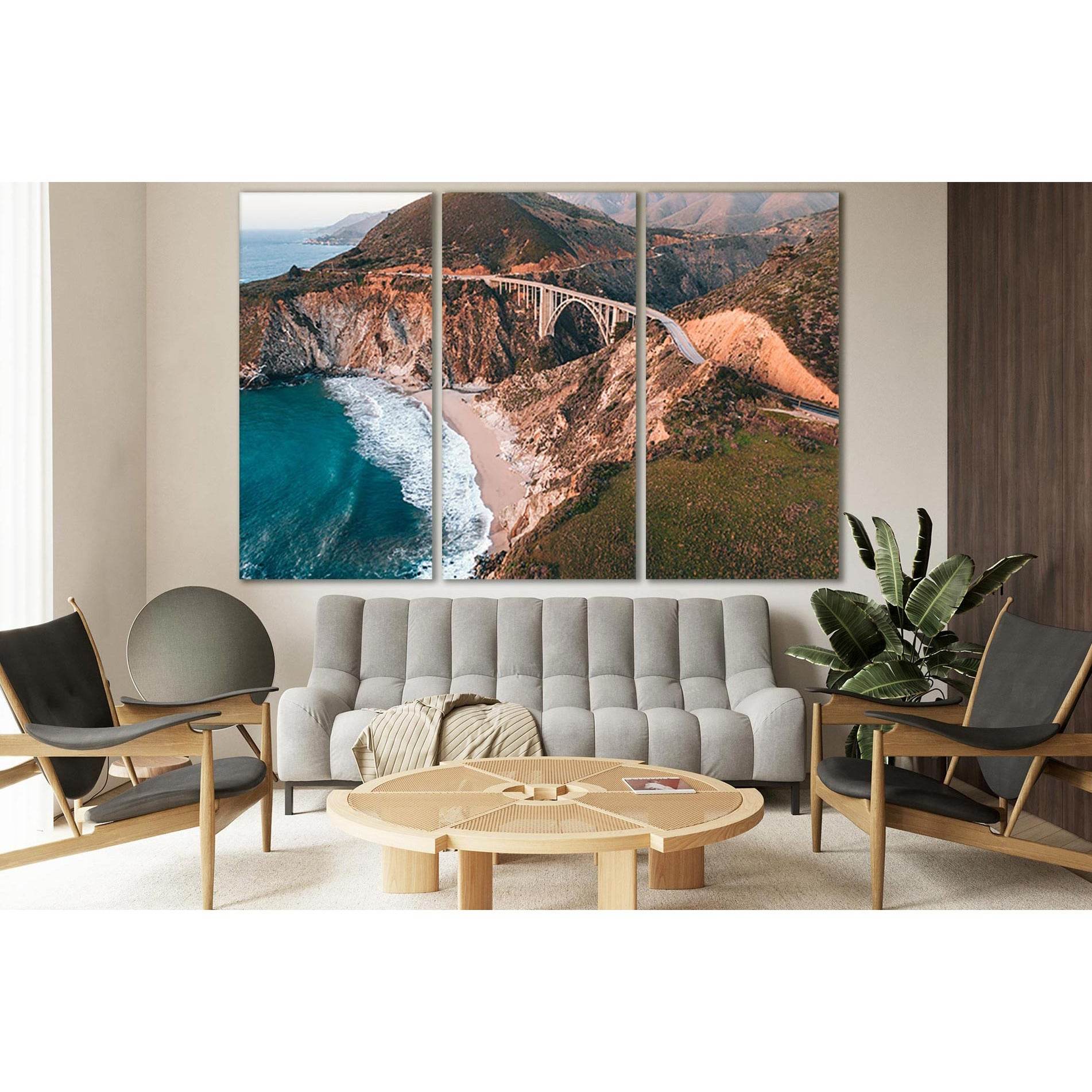 White Bridge Over The Sea №SL1148 Ready to Hang Canvas PrintCanvas art arrives ready to hang, with hanging accessories included and no additional framing required. Every canvas print is hand-crafted, made on-demand at our workshop and expertly stretched a