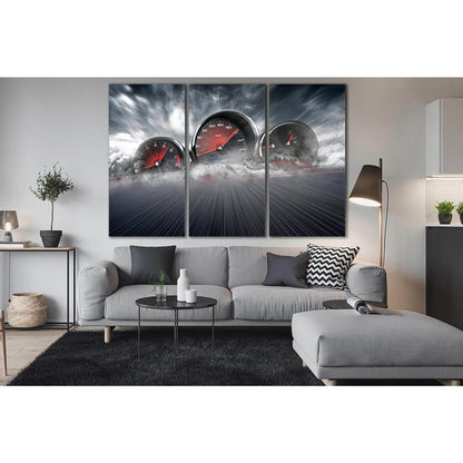 Speedometer Shows High Speed №SL764 Ready to Hang Canvas PrintCanvas art arrives ready to hang, with hanging accessories included and no additional framing required. Every canvas print is hand-crafted, made on-demand at our workshop and expertly stretched