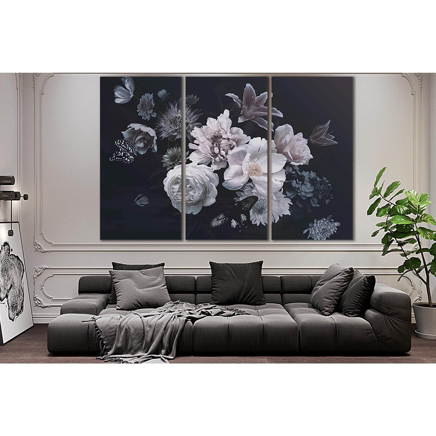 Vintage Bouquet Of Flowers №SL673 Ready to Hang Canvas PrintCanvas art arrives ready to hang, with hanging accessories included and no additional framing required. Every canvas print is hand-crafted, made on-demand at our workshop and expertly stretched a