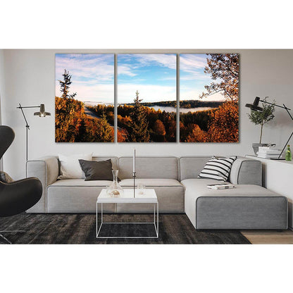 Panorama On Autumn Forest №SL645 Ready to Hang Canvas PrintCanvas art arrives ready to hang, with hanging accessories included and no additional framing required. Every canvas print is hand-crafted, made on-demand at our workshop and expertly stretched ar