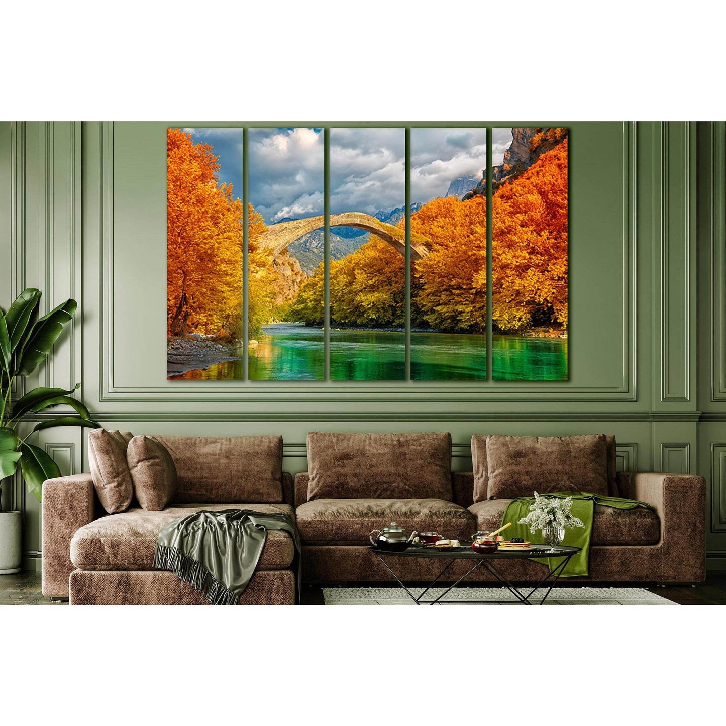 Landscape Of Konitsky Bridge №SL664 Ready to Hang Canvas PrintCanvas art arrives ready to hang, with hanging accessories included and no additional framing required. Every canvas print is hand-crafted, made on-demand at our workshop and expertly stretched