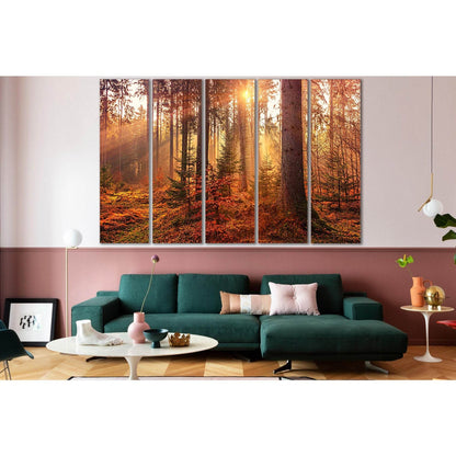 Sunset In The Forest №SL801 Ready to Hang Canvas PrintCanvas art arrives ready to hang, with hanging accessories included and no additional framing required. Every canvas print is hand-crafted, made on-demand at our workshop and expertly stretched around