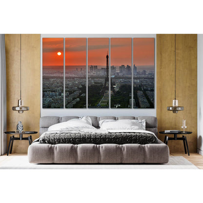 Evening Paris Sunset №SL223 Ready to Hang Canvas PrintCanvas art arrives ready to hang, with hanging accessories included and no additional framing required. Every canvas print is hand-crafted, made on-demand at our workshop and expertly stretched around