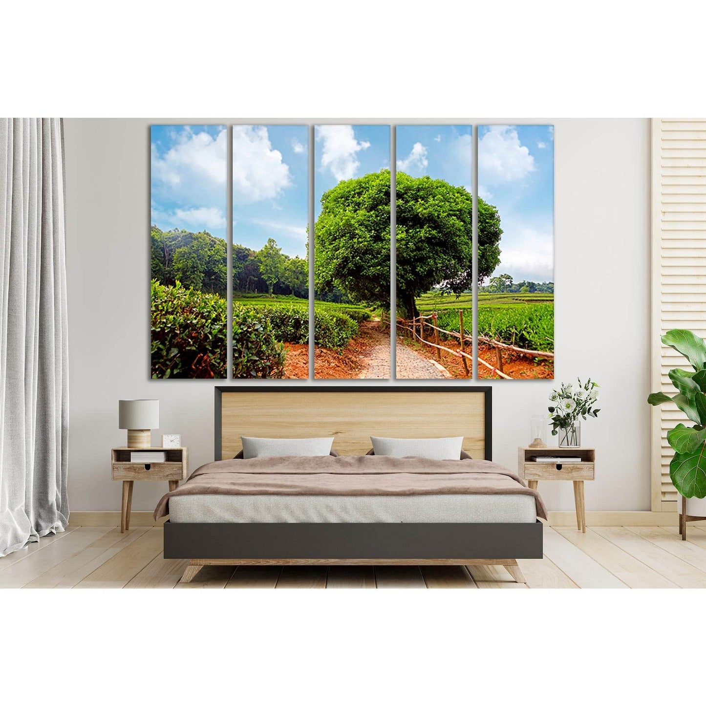 Lush Green Tree №SL810 Ready to Hang Canvas PrintCanvas art arrives ready to hang, with hanging accessories included and no additional framing required. Every canvas print is hand-crafted, made on-demand at our workshop and expertly stretched around 100%