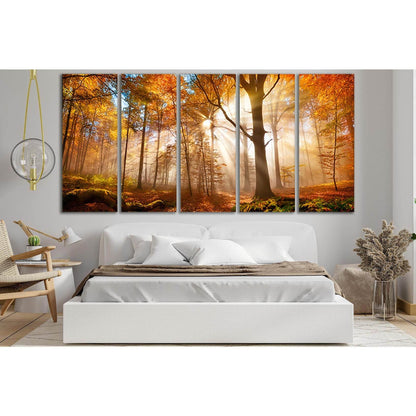 Golden Forest In Autumn №SL618 Ready to Hang Canvas PrintCanvas art arrives ready to hang, with hanging accessories included and no additional framing required. Every canvas print is hand-crafted, made on-demand at our workshop and expertly stretched arou