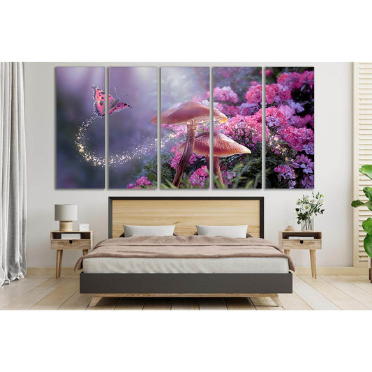 Fantasy Magical Mushrooms №SL681 Ready to Hang Canvas PrintCanvas art arrives ready to hang, with hanging accessories included and no additional framing required. Every canvas print is hand-crafted, made on-demand at our workshop and expertly stretched ar