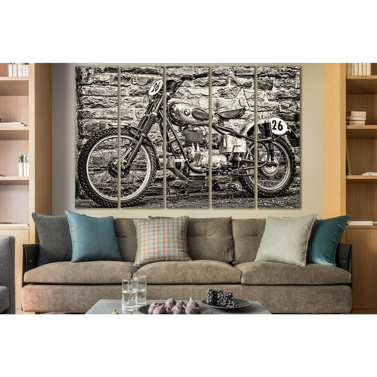 Bmw Motorcycle Black And White №SL829 Ready to Hang Canvas PrintCanvas art arrives ready to hang, with hanging accessories included and no additional framing required. Every canvas print is hand-crafted, made on-demand at our workshop and expertly stretch