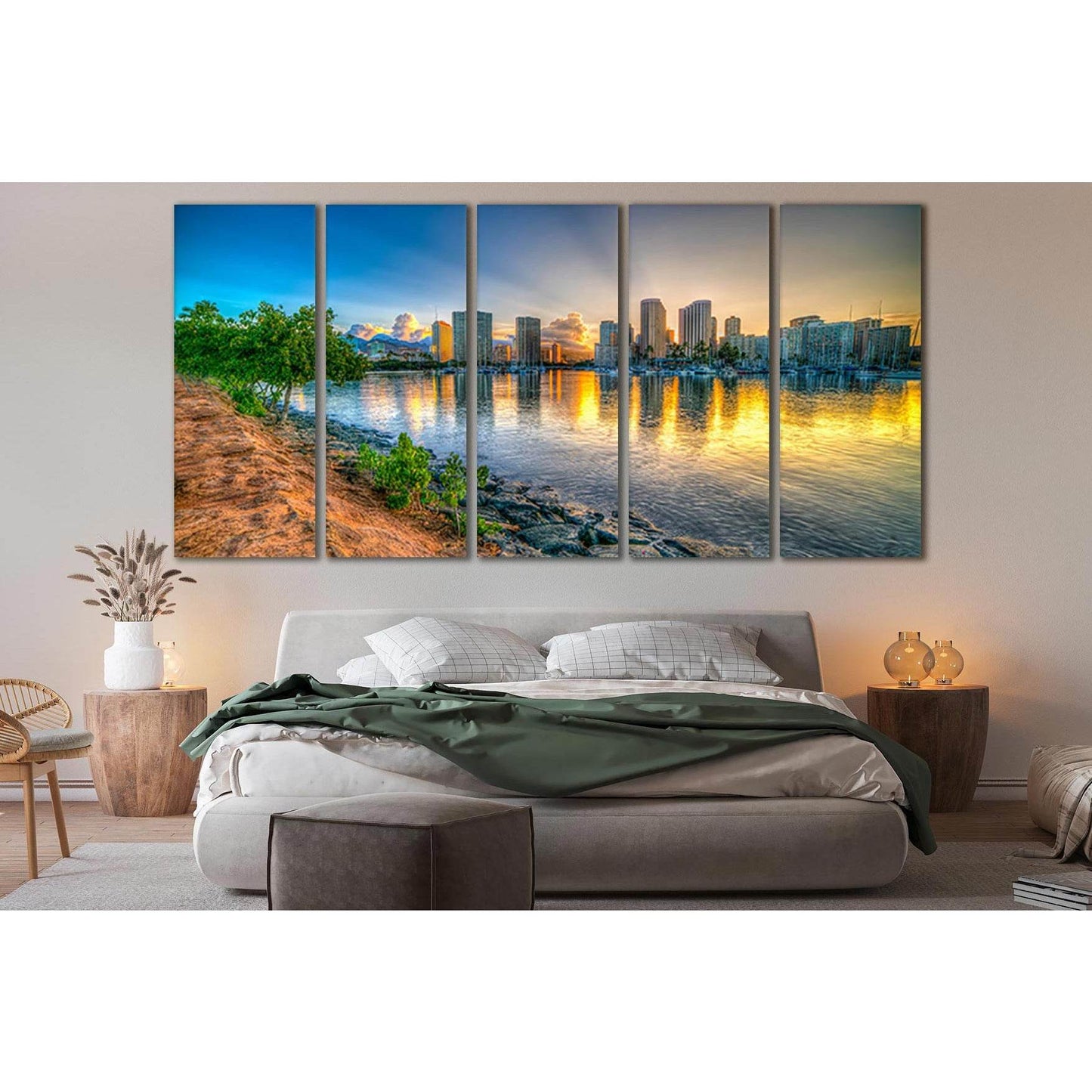 Coast Honolulu Hawaii №SL285 Ready to Hang Canvas PrintCanvas art arrives ready to hang, with hanging accessories included and no additional framing required. Every canvas print is hand-crafted, made on-demand at our workshop and expertly stretched around