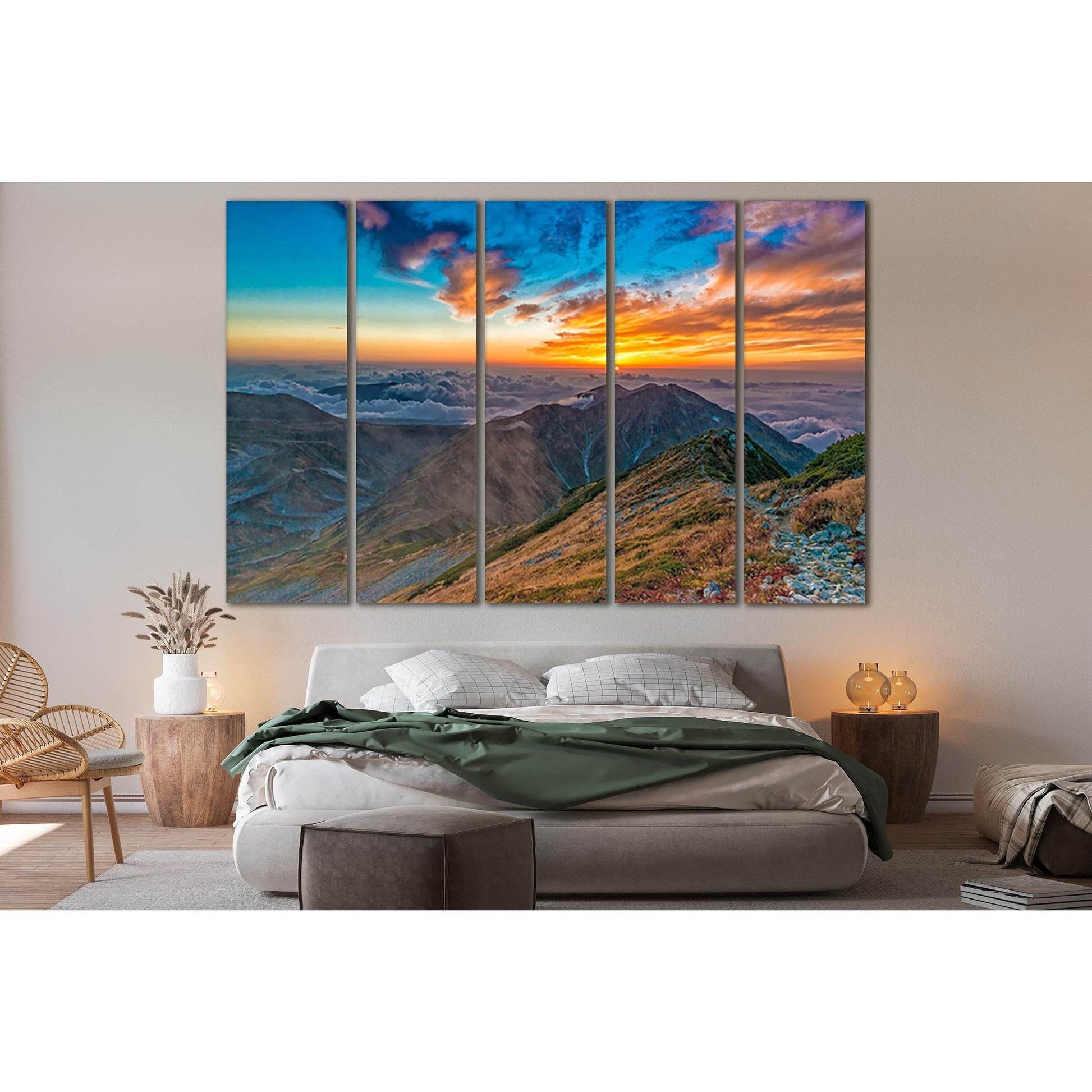 Mountains Under Cloudy Sky №SL298 Ready to Hang Canvas PrintCanvas art arrives ready to hang, with hanging accessories included and no additional framing required. Every canvas print is hand-crafted, made on-demand at our workshop and expertly stretched a