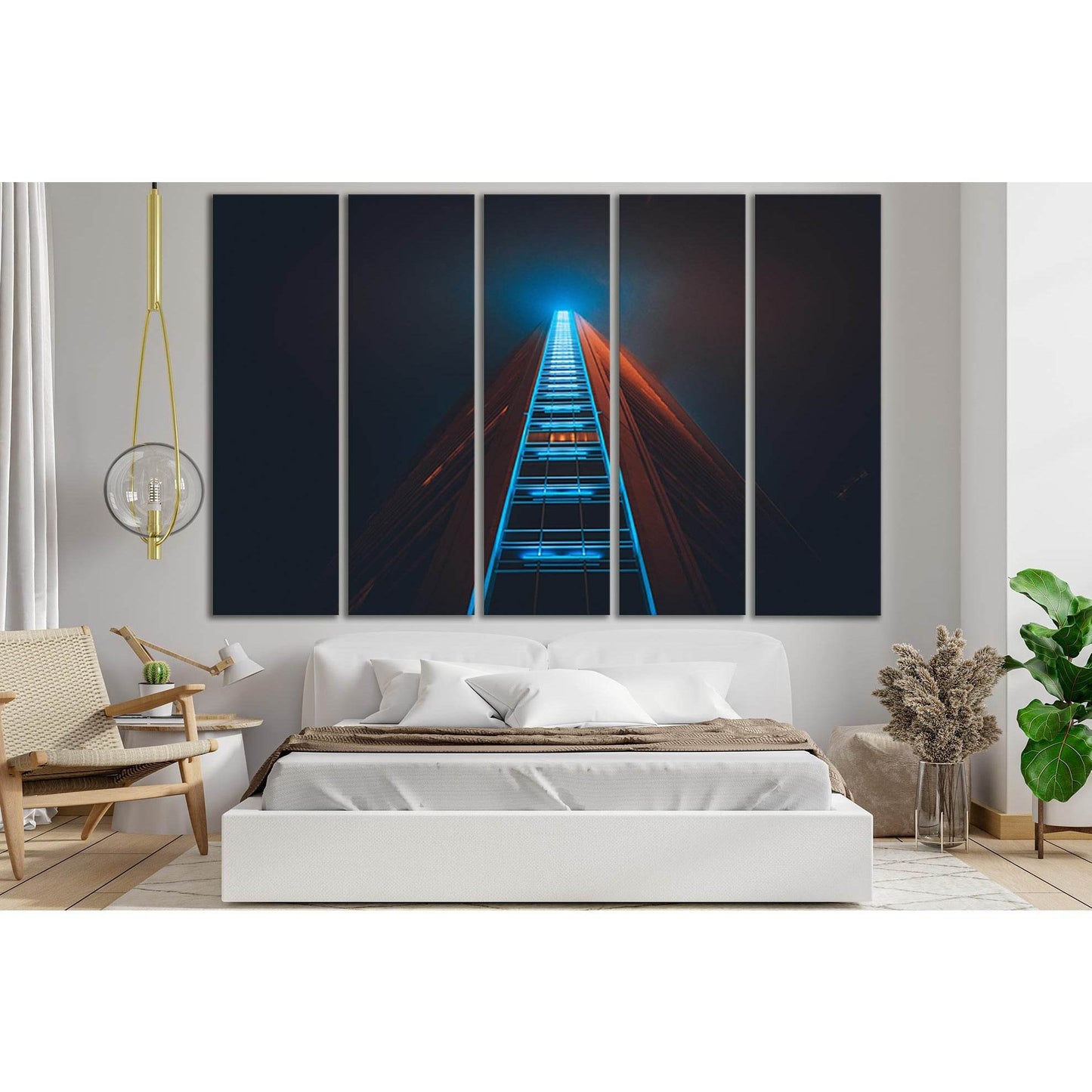 Illuminated High Rise Building №SL1397 Ready to Hang Canvas PrintCanvas art arrives ready to hang, with hanging accessories included and no additional framing required. Every canvas print is hand-crafted, made on-demand at our workshop and expertly stretc