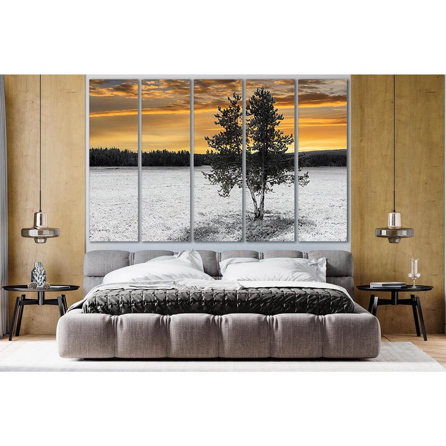 Pine In The Field In Winter №SL804 Ready to Hang Canvas PrintCanvas art arrives ready to hang, with hanging accessories included and no additional framing required. Every canvas print is hand-crafted, made on-demand at our workshop and expertly stretched