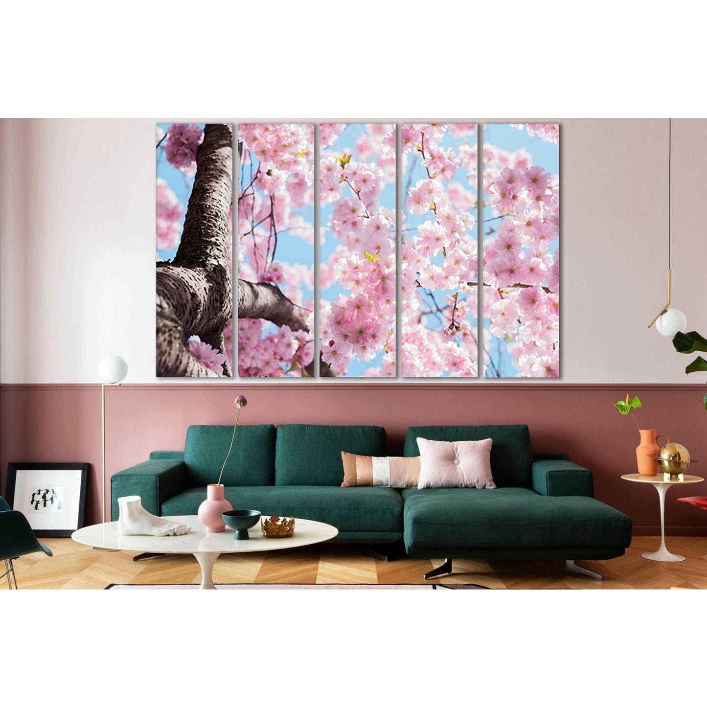 Cherry Blossom №SL721 Ready to Hang Canvas PrintCanvas art arrives ready to hang, with hanging accessories included and no additional framing required. Every canvas print is hand-crafted, made on-demand at our workshop and expertly stretched around 100% N