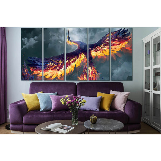 Fantasy Phoenix №SL1274 Ready to Hang Canvas PrintCanvas art arrives ready to hang, with hanging accessories included and no additional framing required. Every canvas print is hand-crafted, made on-demand at our workshop and expertly stretched around 100%