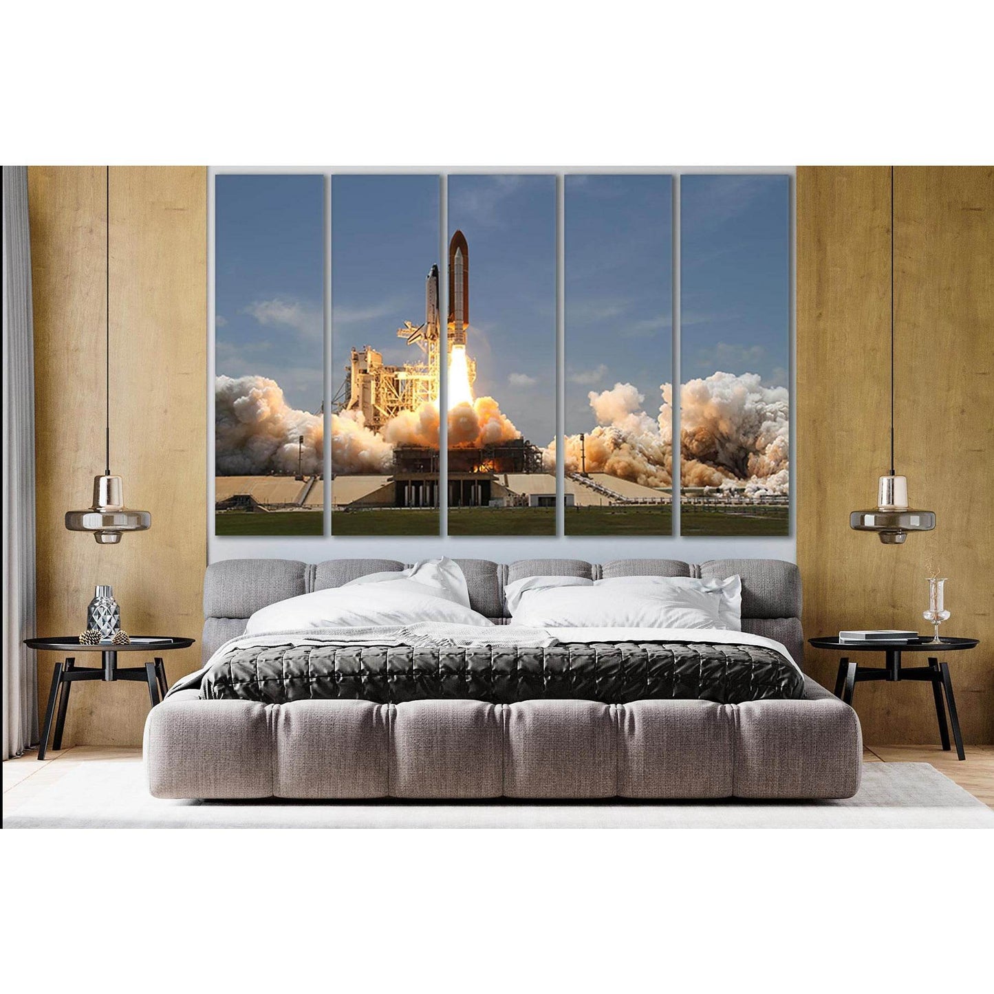 Space Shuttle Launch №SL790 Ready to Hang Canvas PrintCanvas art arrives ready to hang, with hanging accessories included and no additional framing required. Every canvas print is hand-crafted, made on-demand at our workshop and expertly stretched around