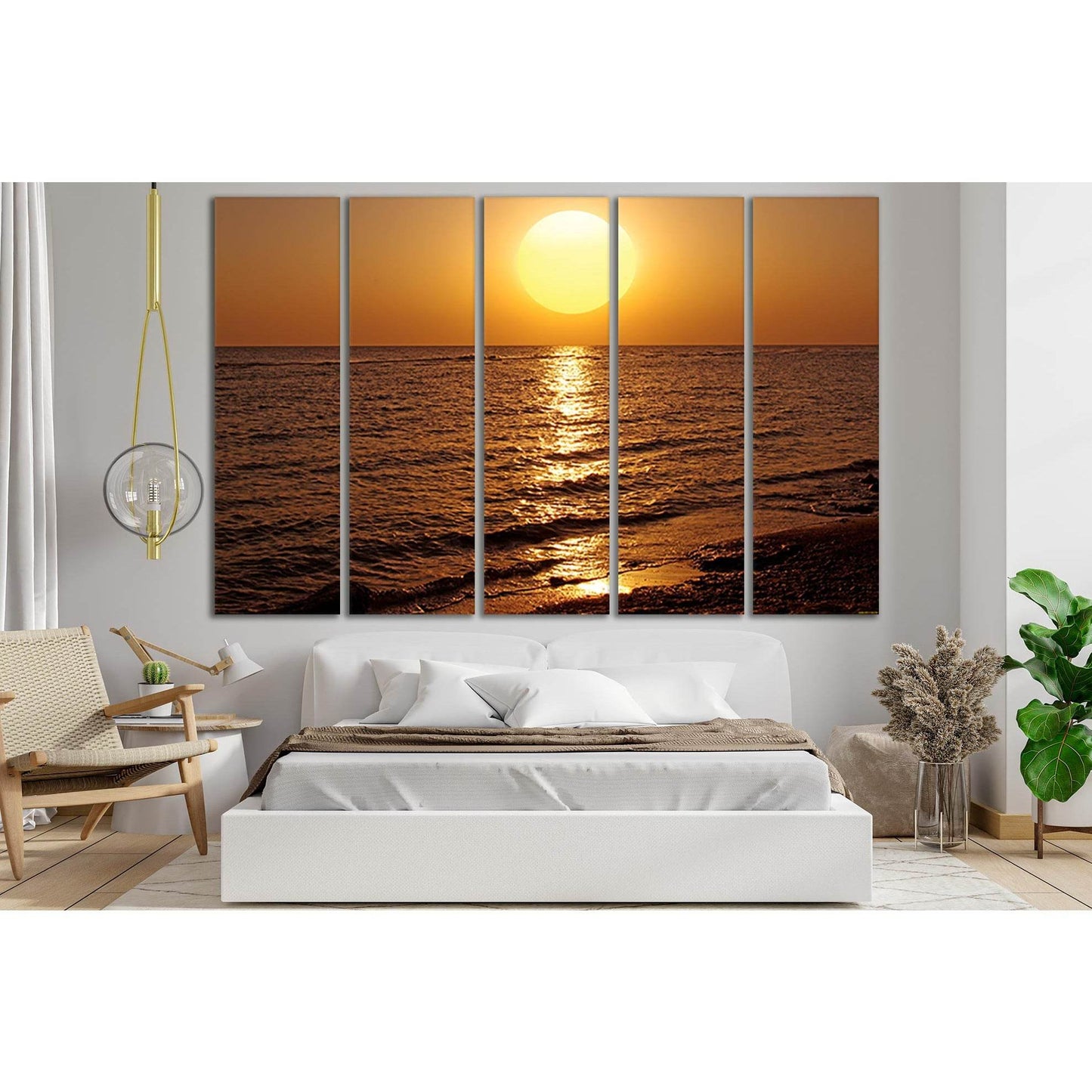 Sunset Over Sea №SL253 Ready to Hang Canvas PrintCanvas art arrives ready to hang, with hanging accessories included and no additional framing required. Every canvas print is hand-crafted, made on-demand at our workshop and expertly stretched around 100%