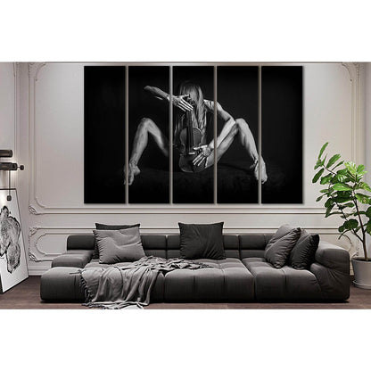 Girl And Violin Black End White №SL868 Ready to Hang Canvas PrintCanvas art arrives ready to hang, with hanging accessories included and no additional framing required. Every canvas print is hand-crafted, made on-demand at our workshop and expertly stretc