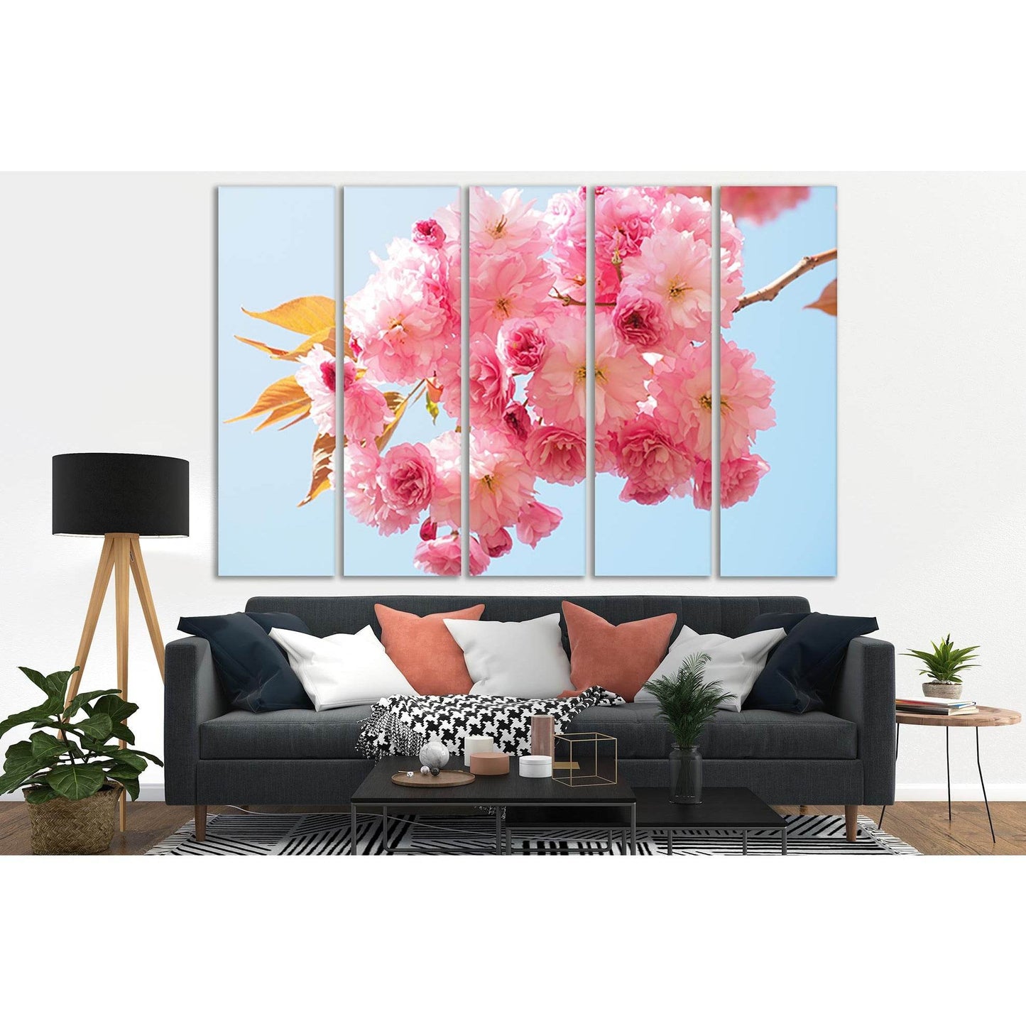 Japanese Cherry Blossom №SL511 Ready to Hang Canvas PrintCanvas art arrives ready to hang, with hanging accessories included and no additional framing required. Every canvas print is hand-crafted, made on-demand at our workshop and expertly stretched arou