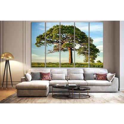 Green Tree Under Blue Sky №SL515 Ready to Hang Canvas PrintCanvas art arrives ready to hang, with hanging accessories included and no additional framing required. Every canvas print is hand-crafted, made on-demand at our workshop and expertly stretched ar