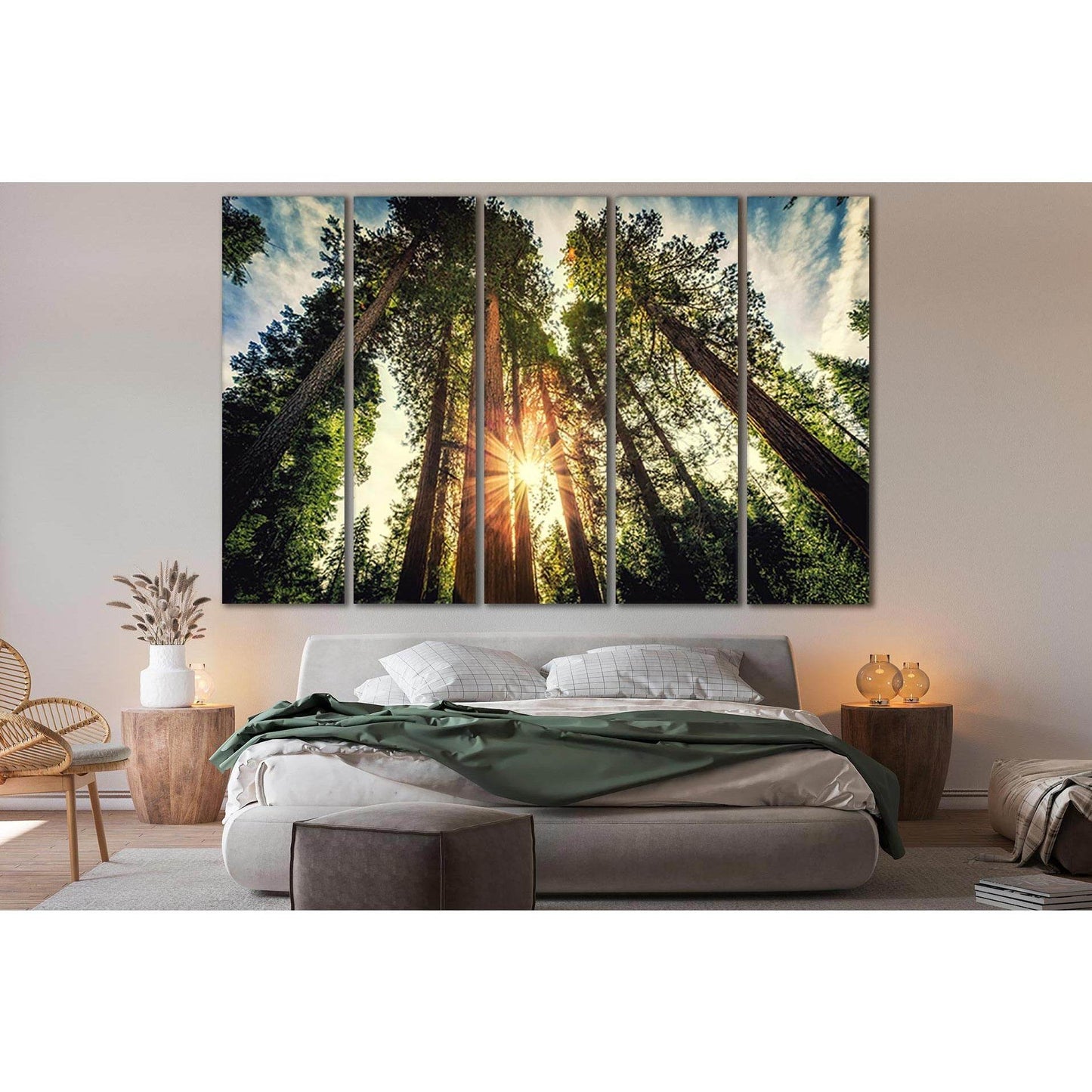 Tall Forest Sequoias №SL523 Ready to Hang Canvas PrintCanvas art arrives ready to hang, with hanging accessories included and no additional framing required. Every canvas print is hand-crafted, made on-demand at our workshop and expertly stretched around