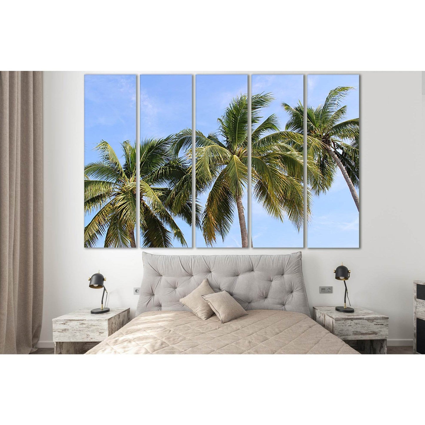 Palm Trees №SL827 Ready to Hang Canvas PrintCanvas art arrives ready to hang, with hanging accessories included and no additional framing required. Every canvas print is hand-crafted, made on-demand at our workshop and expertly stretched around 100% North