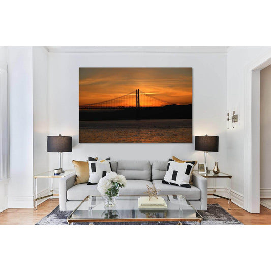 Golden Gate bridge at sunset №D1758 Ready to Hang Canvas PrintCanvas art arrives ready to hang, with hanging accessories included and no additional framing required. Every canvas print is hand-crafted, made on-demand at our workshop and expertly stretched