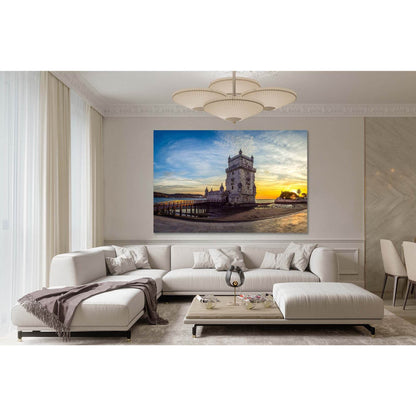 Belem tower №D1219 Ready to Hang Canvas PrintCanvas art arrives ready to hang, with hanging accessories included and no additional framing required. Every canvas print is hand-crafted, made on-demand at our workshop and expertly stretched around 100% Nort